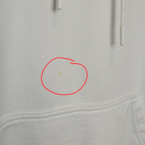 Goal Studio Hoodie M White Soccer - Picture 4 of 6